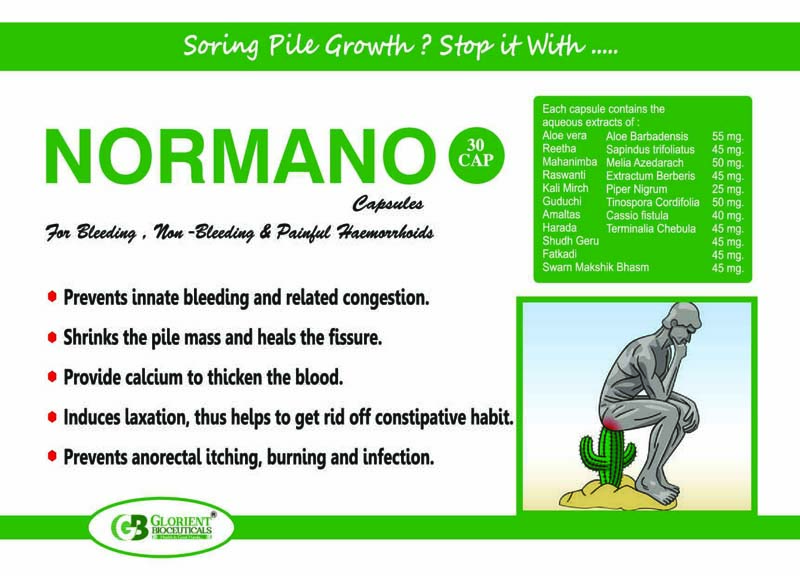 Haemorrhoids Capsules Visual AID - Glorient Bioceuticals