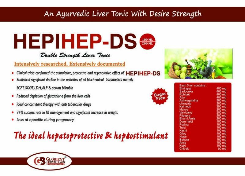 Strong Herbal Liver Tonic Visual AID - Glorient Bioceuticals