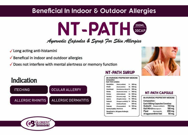 NT Path Ayurvedic Capsules Visual AID - Glorient Bioceuticals
