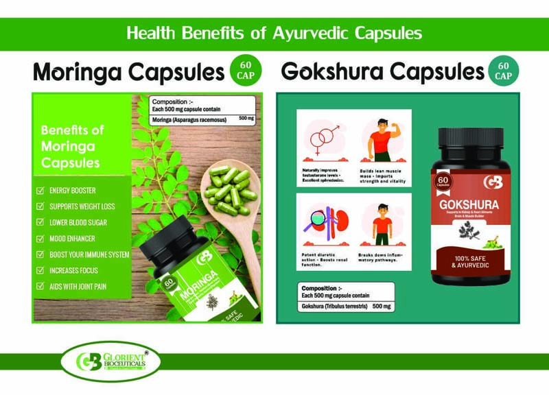 Moringa Capsules & Gokshura Capsules